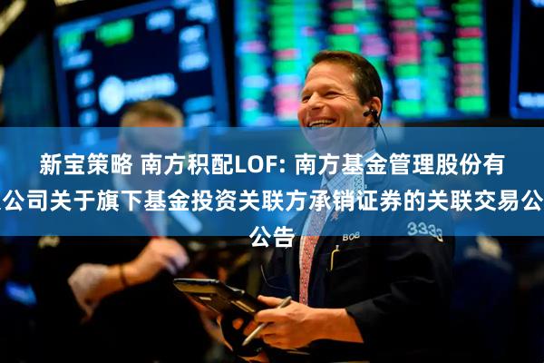 新宝策略 南方积配LOF: 南方基金管理股份有限公司关于旗下基金投资关联方承销证券的关联交易公告